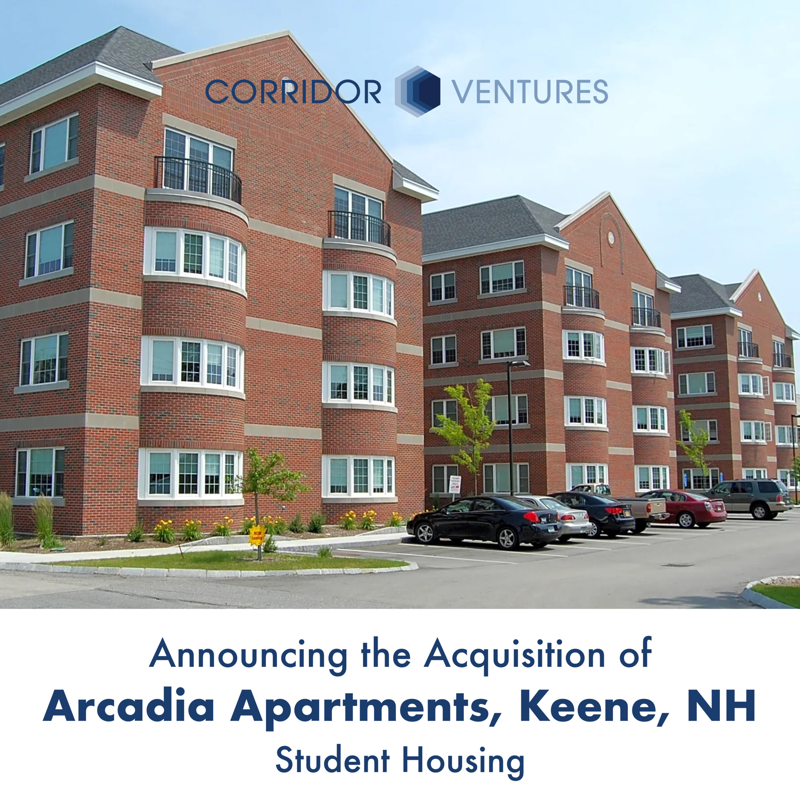 Corridor Ventures acquires Arcadia Apartments